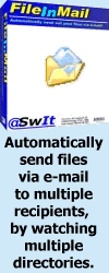 File In Mail: Send files via email automatically